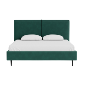 Giường Ebi nhung 160 Danel Emerald