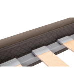 Giường Eva Nhung 140 Lanza Latte - Ảnh 3