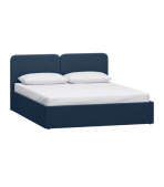 Giường Vilena Nhung 180 Danel Xanh Navy