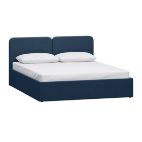 Giường Vilena Nhung 180 Danel Xanh Navy