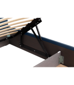 Giường Vilena Nhung 200 Danel Xanh Navy - Ảnh 2