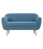 Ghế Sofa Đôi Bọc Nhung Rotterdam Danel Blue