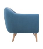 Ghế Sofa Đôi Bọc Nhung Rotterdam Danel Blue - Ảnh 8