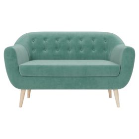 Ghế Sofa Đôi Bọc Nhung Rotterdam Danel Mint