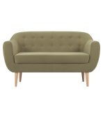 Ghế Sofa Đôi Bọc Nhung Rotterdam Danel Olive