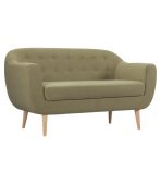 Ghế Sofa Đôi Bọc Nhung Rotterdam Danel Olive - Ảnh 2