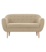 Ghế Sofa Đôi Bọc Nhung Rotterdam Danel Sand