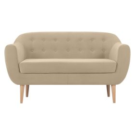 Ghế Sofa Đôi Bọc Nhung Rotterdam Danel Sand