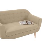 Ghế Sofa Đôi Bọc Nhung Rotterdam Danel Sand - Ảnh 3