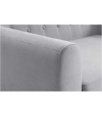 Ghế Sofa Đôi Bọc Nhung Rotterdam Danel Silver - Ảnh 6