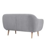 Ghế Sofa Đôi Bọc Nhung Rotterdam Danel Silver - Ảnh 7