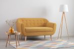 Ghế Sofa Đôi Bọc Nhung Rotterdam Danel Yellow - Ảnh 10