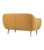 Ghế Sofa Đôi Bọc Nhung Rotterdam Danel Yellow - Ảnh 7