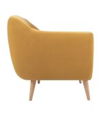Ghế Sofa Đôi Bọc Nhung Rotterdam Danel Yellow - Ảnh 8