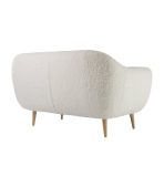 Ghế Sofa Đôi Bọc Vải Lông Cừu Rotterdam Dobby Cozy Milk - Ảnh 6