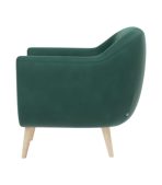 Ghế Sofa Đơn Bọc Nhung Rotterdam Danel Emerald - Ảnh 5