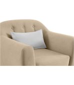 Ghế Sofa Đơn Bọc Nhung Rotterdam Danel Sand - Ảnh 4