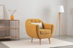 Ghế Sofa Đơn Bọc Nhung Rotterdam Danel Yellow - Ảnh 11