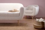 Ghế Sofa Đơn Bọc Vải Lông Cừu Rotterdam Dobby Cozy Milk - Ảnh 10