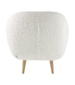 Ghế Sofa Đơn Bọc Vải Lông Cừu Rotterdam Dobby Cozy Milk - Ảnh 8