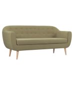 Ghế Sofa Thẳng Bọc Nhung Rotterdam-3 Danel Olive - Ảnh 2