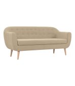Ghế Sofa Thẳng Bọc Nhung Rotterdam-3 Danel Sand