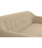 Ghế Sofa Thẳng Bọc Nhung Rotterdam-3 Danel Sand - Ảnh 2