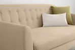 Ghế Sofa Thẳng Bọc Nhung Rotterdam-3 Danel Sand - Ảnh 8