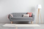 Ghế Sofa Thẳng Bọc Nhung Rotterdam-3 Danel Silver - Ảnh 11