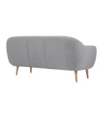 Ghế Sofa Thẳng Bọc Nhung Rotterdam-3 Danel Silver - Ảnh 7