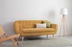 Ghế Sofa Thẳng Bọc Nhung Rotterdam-3 Danel Yellow - Ảnh 10