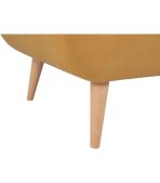 Ghế Sofa Thẳng Bọc Nhung Rotterdam-3 Danel Yellow - Ảnh 8