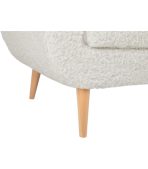 Ghế Sofa Thẳng Bọc Vải Lông Cừu Rotterdam-3 Dobby Cozy Milk - Ảnh 8