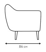 Ghế Sofa Thẳng Bọc Nhung Rotterdam-3 Danel Silver - Ảnh 13