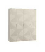 Tủ Quần Áo Shelton Trắng Kem-4