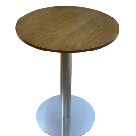 Bàn cafe chân inox tròn