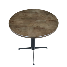 Bàn cafe chân sắt thập