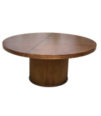 Bàn ăn tròn chân trụ