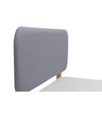 Giường Sailor Vải 120 Textile Silver - Ảnh 3