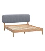 Giường Sailor Vải 140 Textile Silver - Ảnh 7