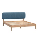 Giường Sailor Vải 160 Textile Blue - Ảnh 7