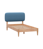 Giường Sailor Vải 90 Textile Blue - Ảnh 7