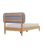 Giường Sailor Vải 90 Textile Silver - Ảnh 4