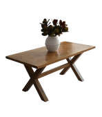 Bàn ăn Cluster Leg Walnut Thường