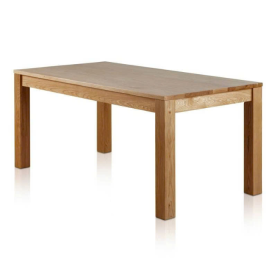 Bàn ăn Flat Leg Walnut Đậm