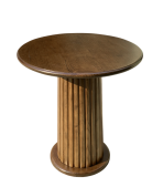 Bàn Cafe Double Column Walnut Thường