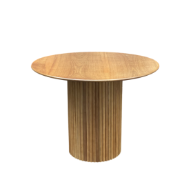 Bàn Cafe Double Column Tự Nhiên