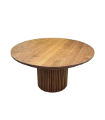 Bàn ăn Round Pedestal Walnut Thường