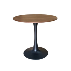 Bàn Cafe Iron Cone Walnut Thường