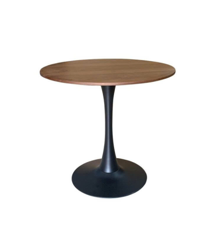 Bàn Cafe Iron Cone Walnut Thường